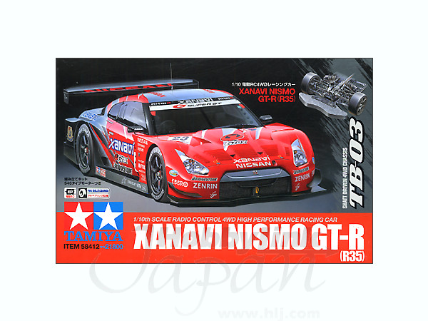 希少 1/10RC XB XANAVI NISMO GT-R(R35) ラジコン 1/10 RC ザナヴィ