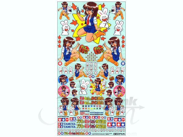 プラモのモコちゃん ステッカーセット | HLJ.co.jp