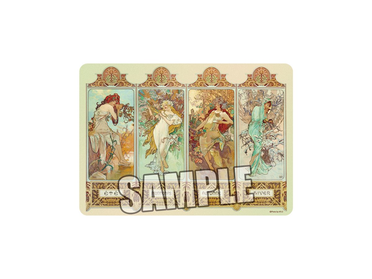 ブロッコリー キャラクター万能ラバーマット アルフォンス・ミュシャ