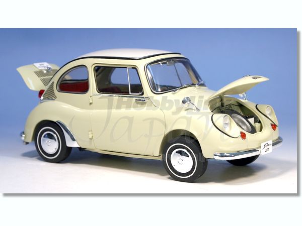 PYOMARO。エブロ 1/12 スバル360 【1963 アイボリー】 PYOMARO。エブロ