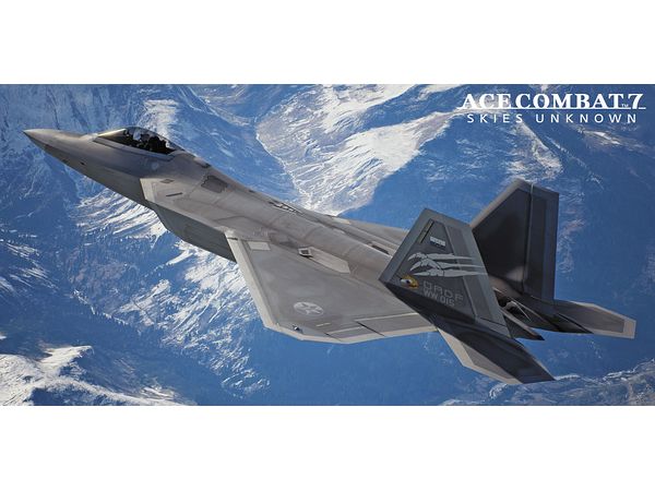 1/48 エースコンバット 7 スカイズ・アンノウン F-22 ラプター