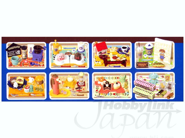 未開封 メガハウス 「ダックス店長のコーヒー屋さん」8個入り 彩色