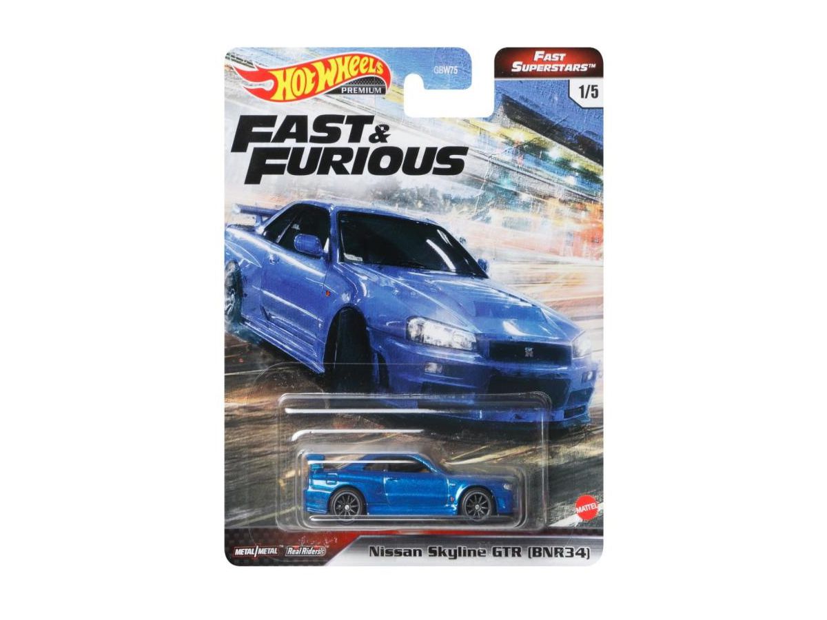 ホットウィール ワイルド・スピード NFT 日産スカイライン R34