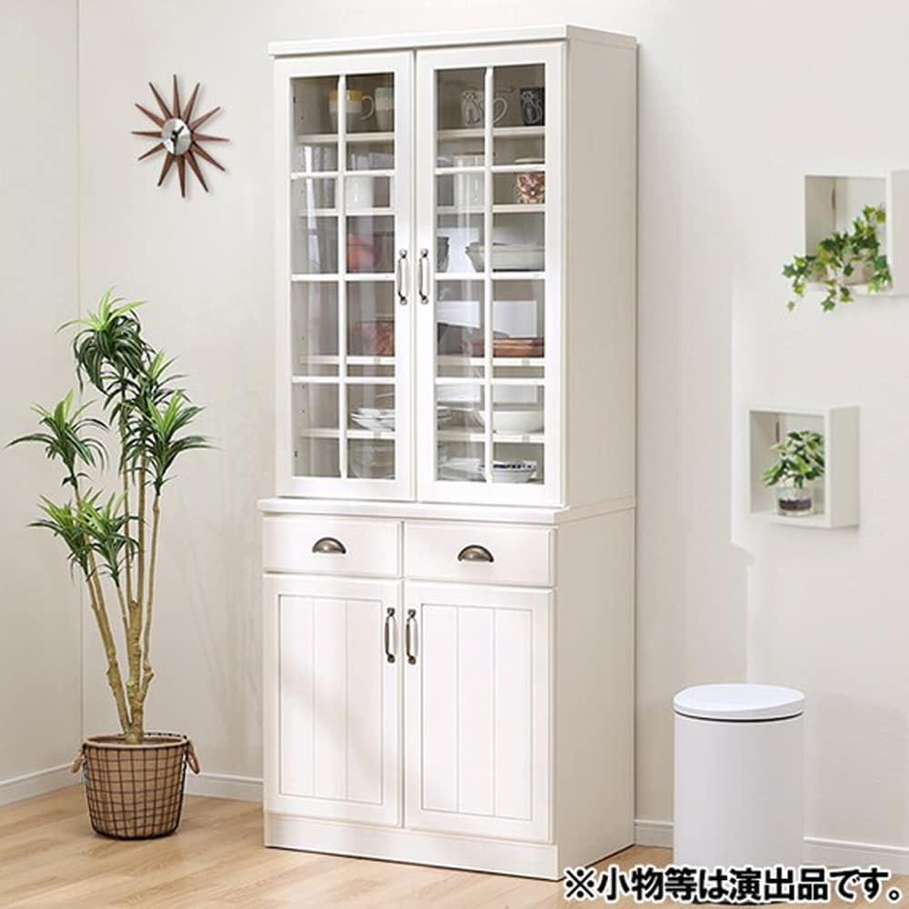 フランフラン　キャビネット、食器棚 Francfranc 食器棚 キャビネット ヴィンテージ Francfranc 食器棚