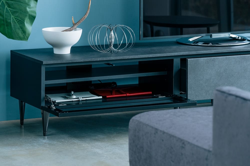 ローボード（テレビ台） ゼノノワールZL-D240LB セラミックGY(240 5Y