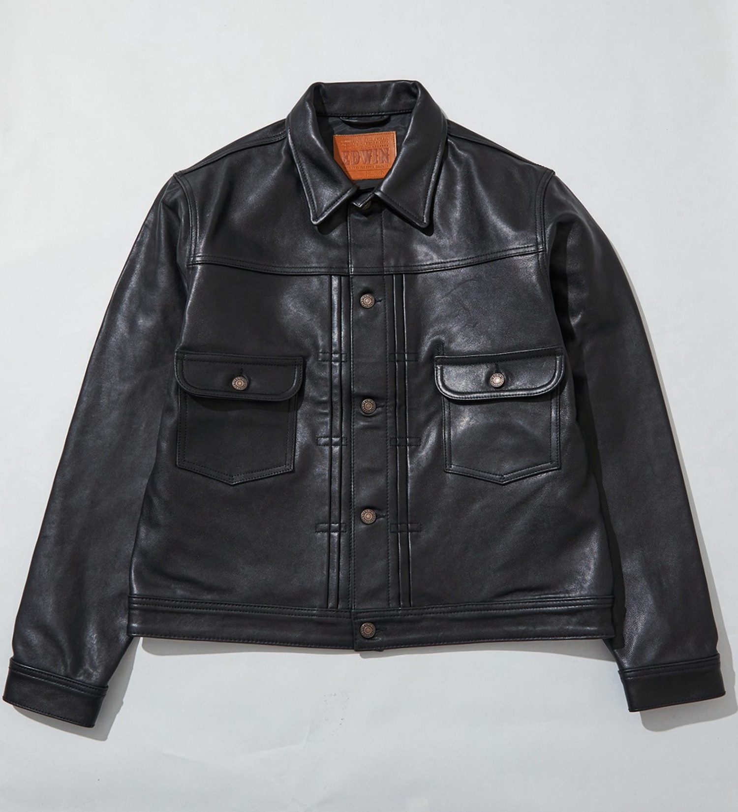 WINTER SALE】シープスキン レザージャケット|EDWIN|エドウイン