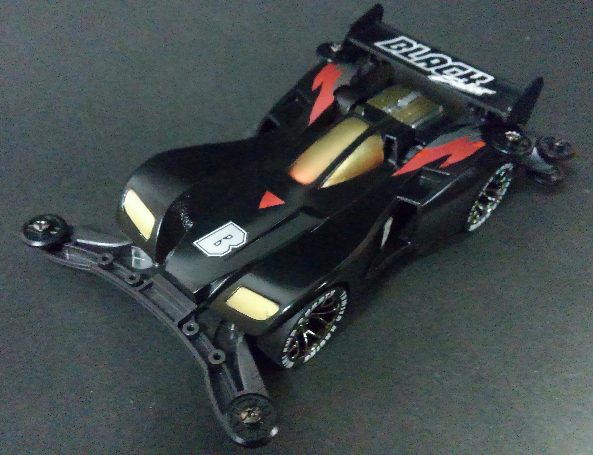 1/32 フルカウルミニ四駆”ブラックセイバー” by TOY-BOX M4G ミニ四駆