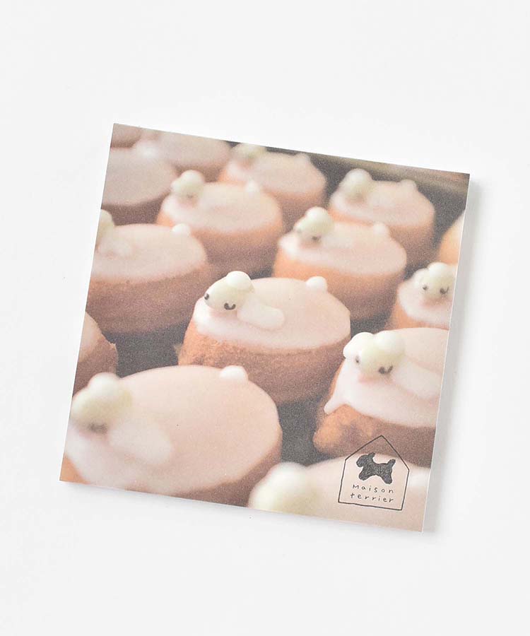 メゾンテリア裏紙メモ ミックス メレンゲ レモンケーキ メゾンテリア