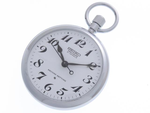 SEIKO 懐中時計 鉄道時計 手巻き時計 6110-0010T SEIKO セイコー 鉄道