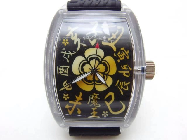 フランク三浦 戦国武将モデル 織田信長 メンズ時計 クオーツ【435】 の