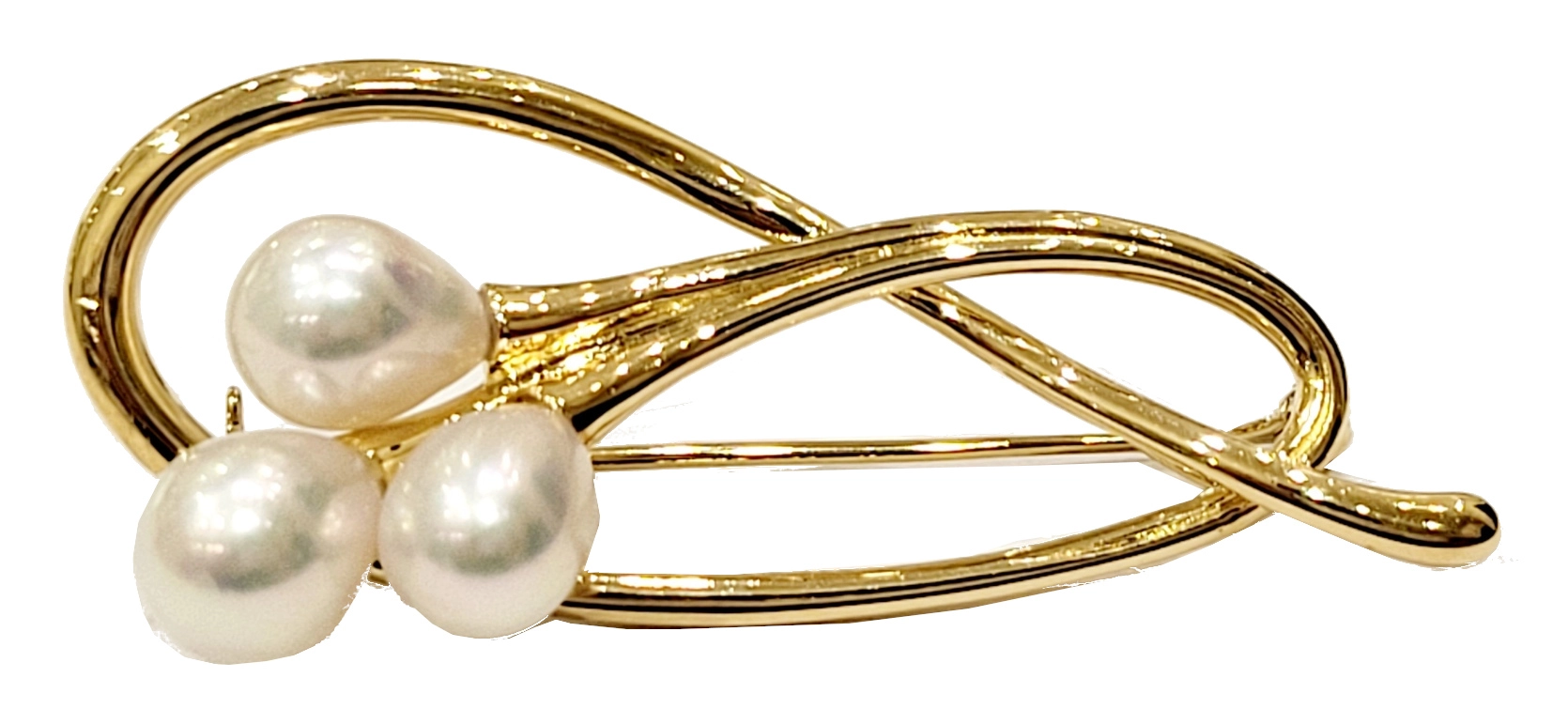 TASAKI タサキ ブローチ K18イエローゴールド パール 9.6g【434】 の