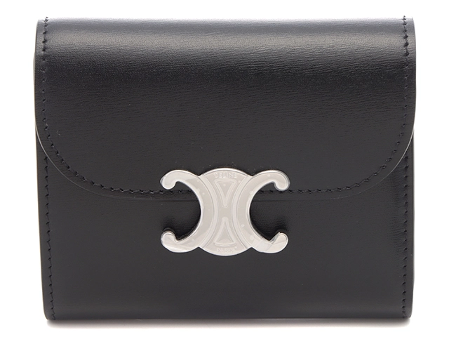 CELINE セリーヌ 財布 トリオンフ スモールフラップウォレット
