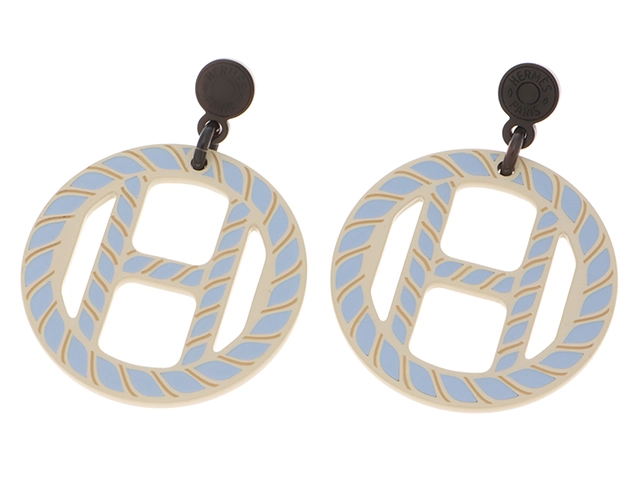 HERMES Hエキップピアス