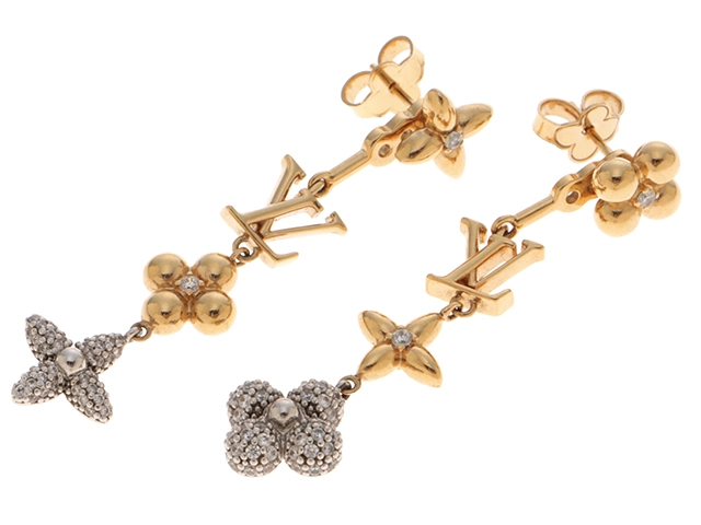 ルイヴィトン ピアス・ナノグラムM01242 ルイヴィトン ピアス