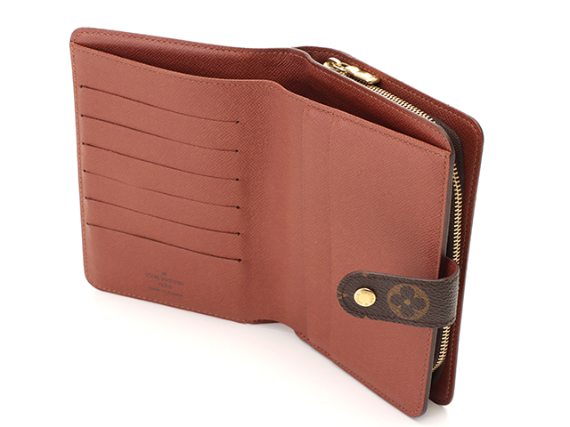 ルイ ヴィトン◎ポルトパピエジップ モノグラム ラウンドファスナー 二