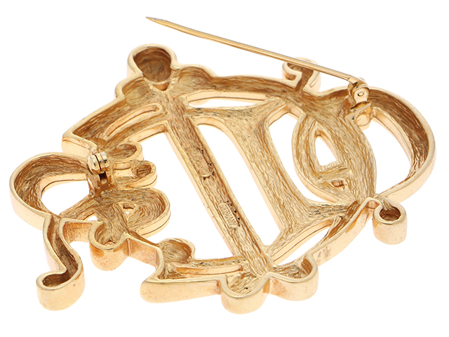 ディオール ブローチ VINTAGE DIOR/ディオール】ブローチ（コサージュ