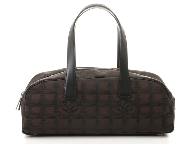 CHANEL シャネル ニュートラベルライン ミニボストンバッグ ダーク