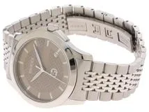 GUCCI グッチ 時計 Gタイムレス 126.4 メンズ クオーツ SS ゴールド