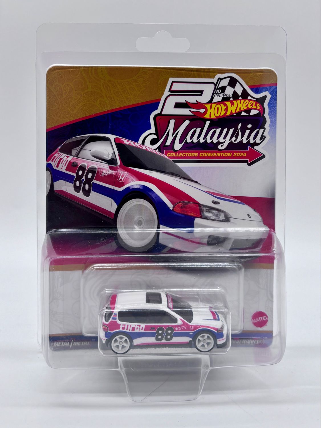 Hot Wheels 2nd Convention Malaysia Honda Civic EG Official Event