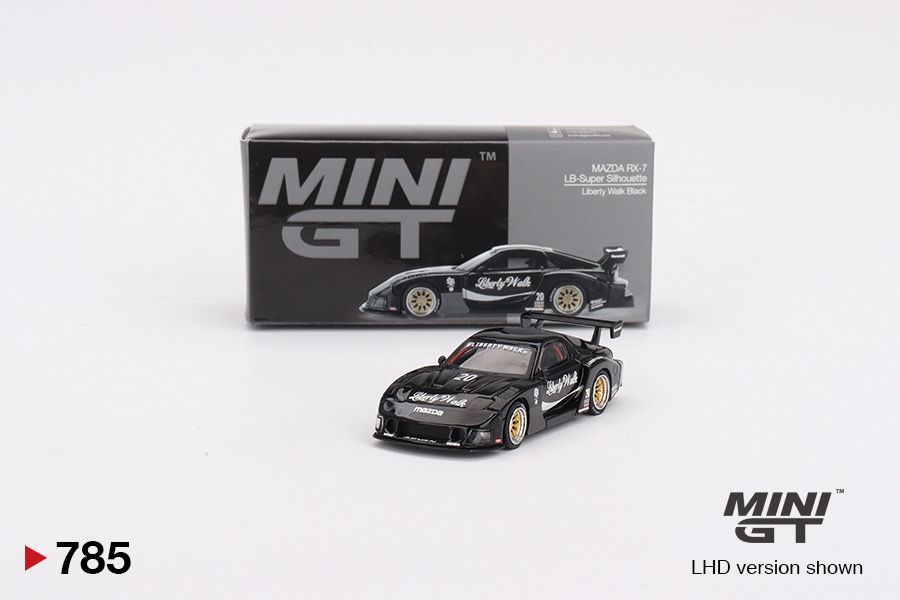 TSMモデル MINI GT 1/64 マツダ RX-7 LBWK BAPE BAPE X LBWK 】MINI GT
