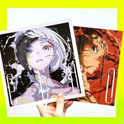 米山舞 Yoneyama mai EYE展 複製原画ED100 直筆サイン入り 米山舞