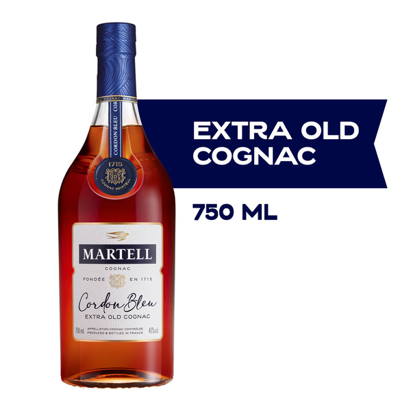 Martell Cordon Bleu Cognac 750mL, 80 Proof Same-Day Delivery