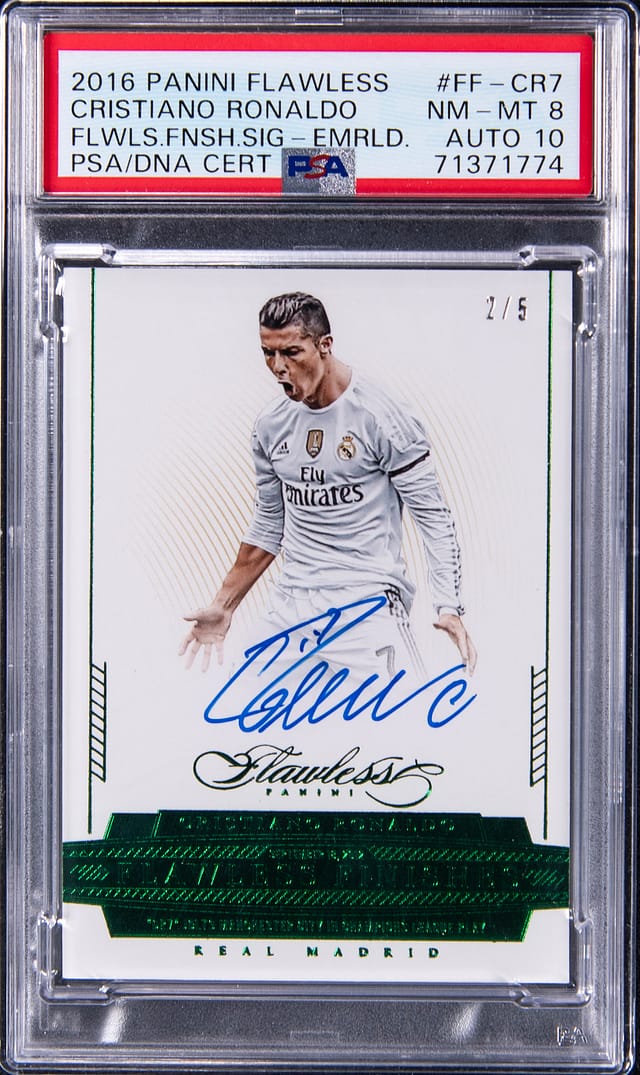 immaculate soccer クリスティアーノロナウド 10シリ The Collector