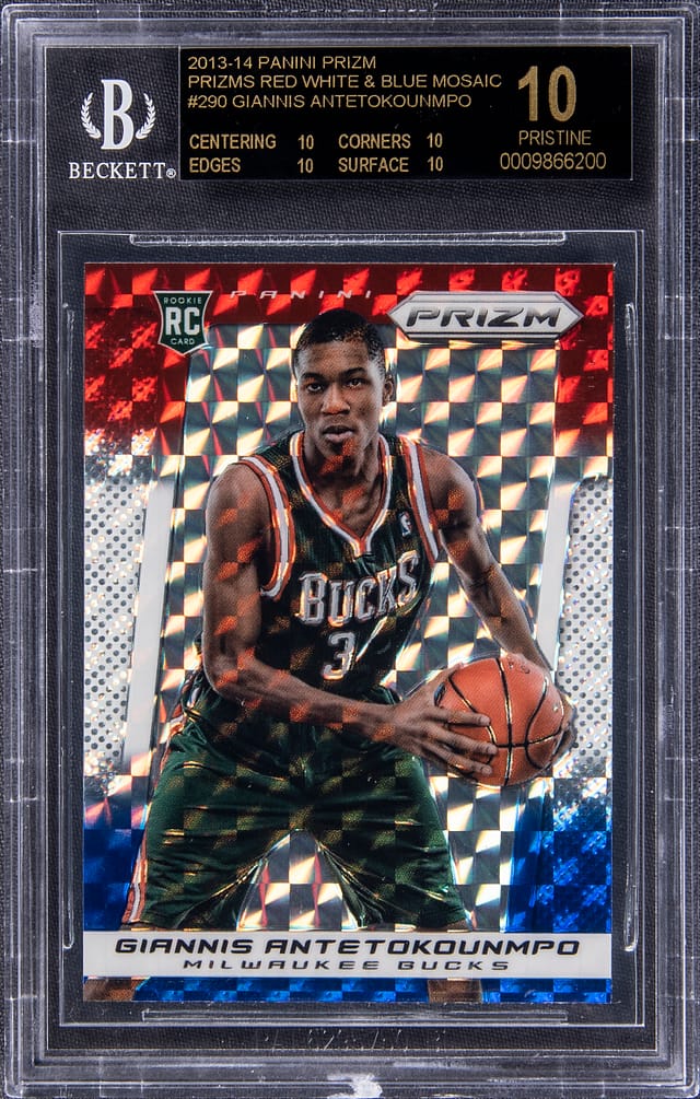 2013-14 PANINI Prizm Giannis ヤニス RC カード 2013-14 PANINI Prizm