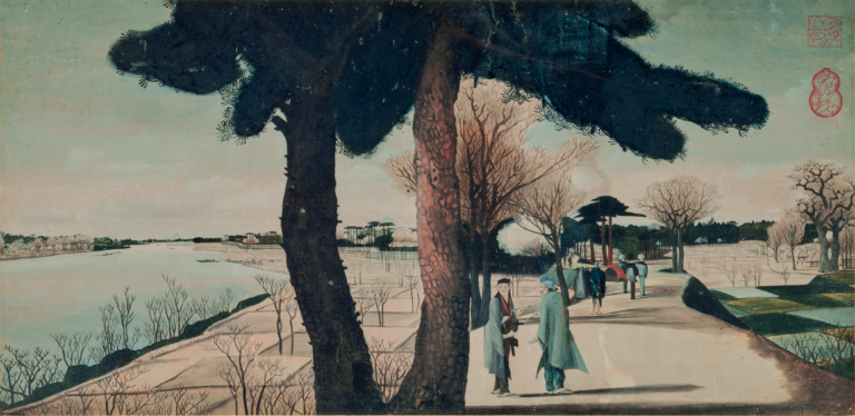 真作】絵画 工藤昭重 油彩10号 北アルプス 緑映える風景画 W133