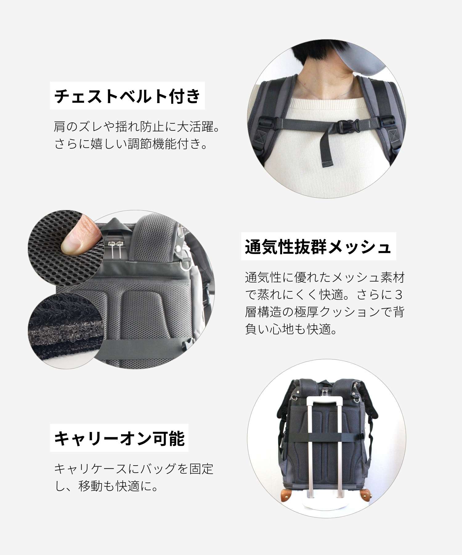 SPRING価格】リュックにもショルダーにもなる3WAYペットキャリーバッグ