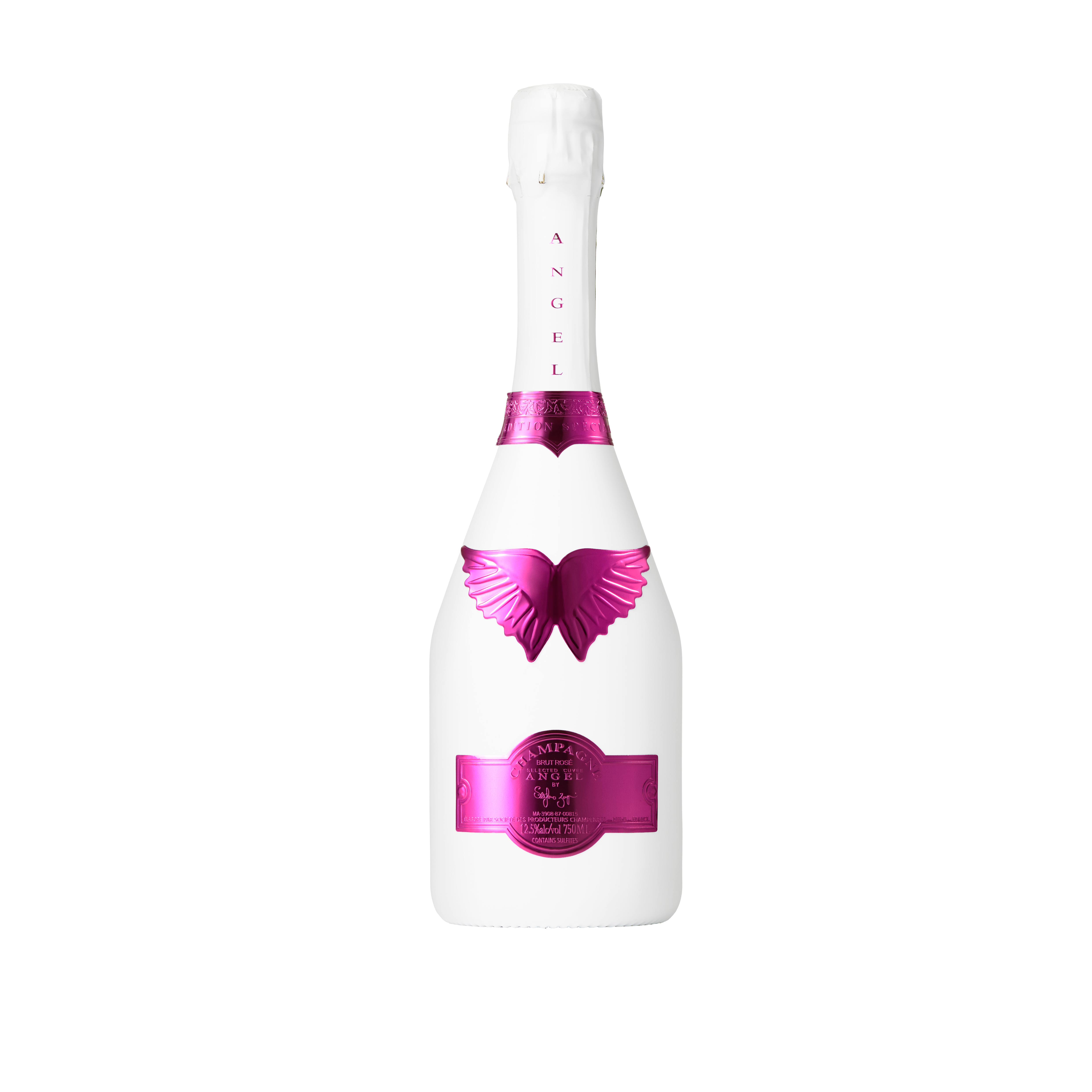ANGEL CHAMPAGNE NV Brut Rose White -VALENTINE EDITION- - ANGEL