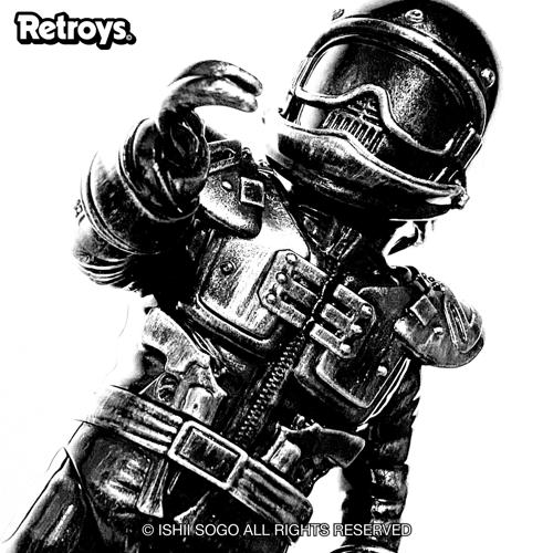 抽選販売】Retroys 狂い咲きサンダーロード JINソフビフィギュア