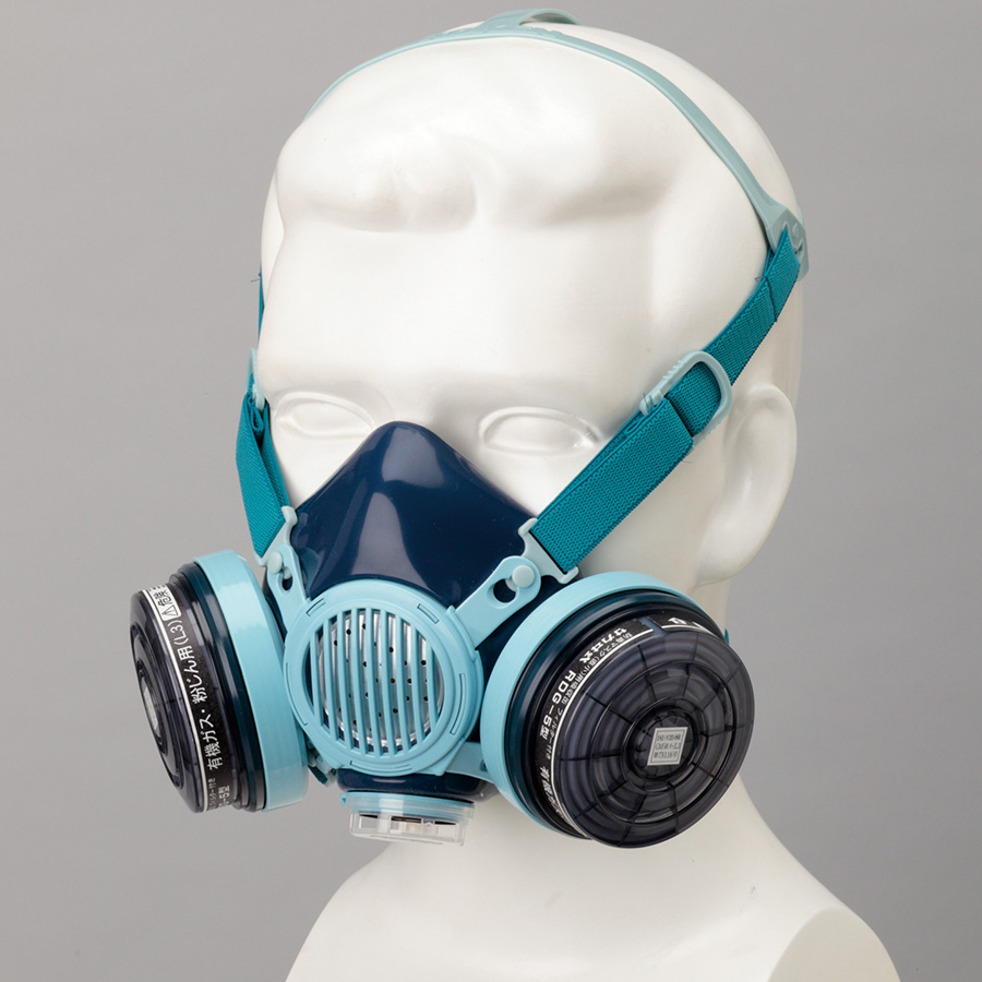 直結式小型防毒マスク 7191DKG Sサイズ | 【ミドリ安全】公式通販