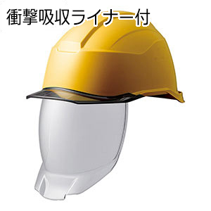 ヘルメット SC－21 P CL V S RA3 KP イエロー／スモーク