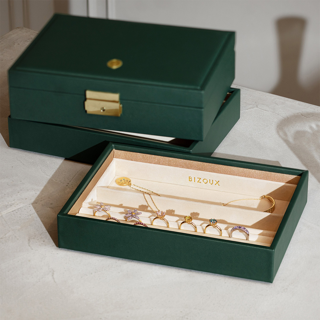 即日発送】ジュエリーボックス(スタッキングトレー)・ビジュティエール