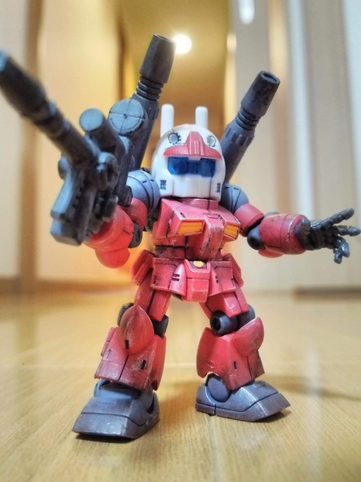 ヘビーガン キャノン モビルスーツアンサンブル 08 リペイント 改修