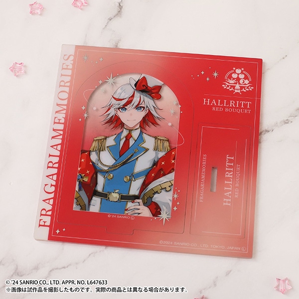 フラガリアメモリーズ ロマリシュ 缶バッジ アクリルスタンド