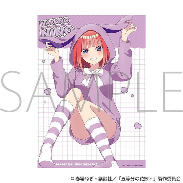 五等分の花嫁＊ クリアポスター／中野二乃: キャラグッズ｜ムービック