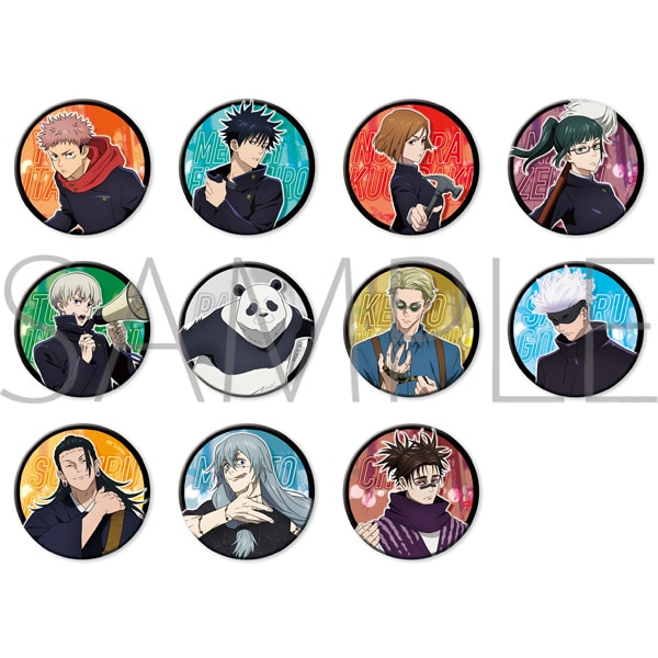 呪術廻戦 第2期 渋谷事変 トレーディング缶バッジ: キャラグッズ