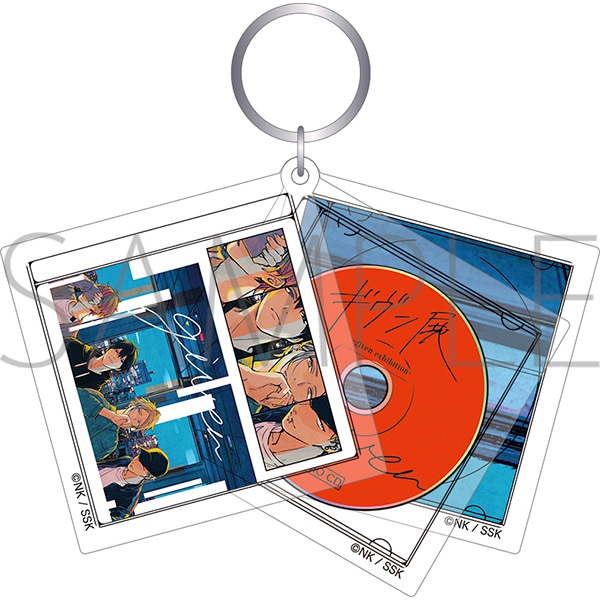 ギヴン展」事後通販 ジャケット風キーホルダー ギヴン: キャラグッズ