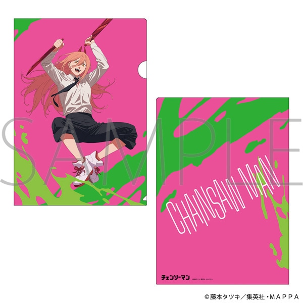 チェンソーマン クリアファイル／パワー エフェクトver.: キャラグッズ