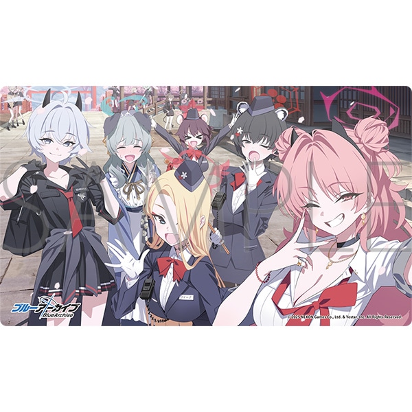 ブルアカ プレイマット 存在しない記憶 トリヤロウ ブルアカ プレイ