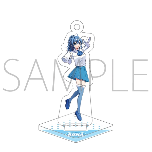 カラフルピーチ アクリルスタンドキーホルダー るな: キャラグッズ