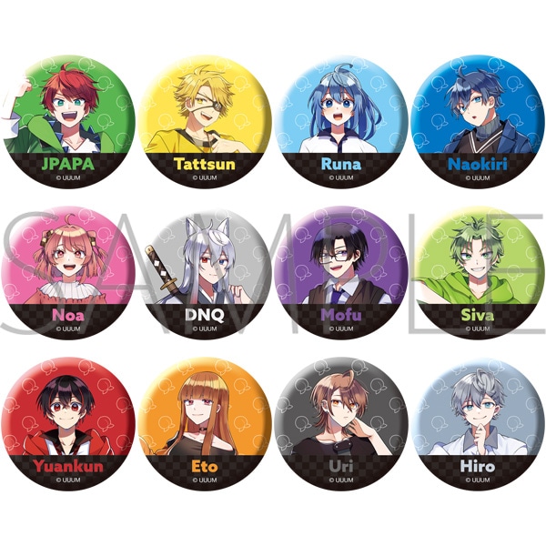 カラフルピーチ 缶バッジコレクション: キャラグッズ｜ムービック（movic）