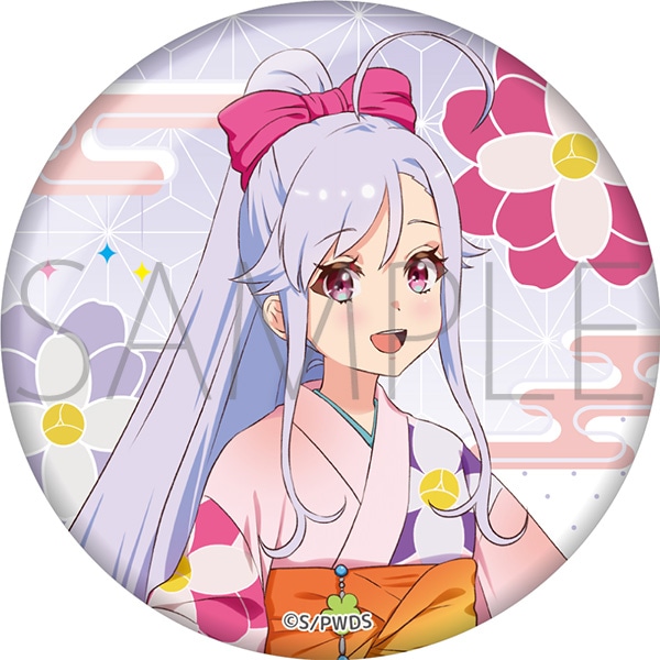 ワールドダイスター 缶バッジ 新妻 八恵: キャラグッズ｜ムービック