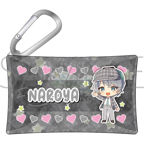 めろんぱーかー カラビナ付きケース／なろ屋: キャラグッズ