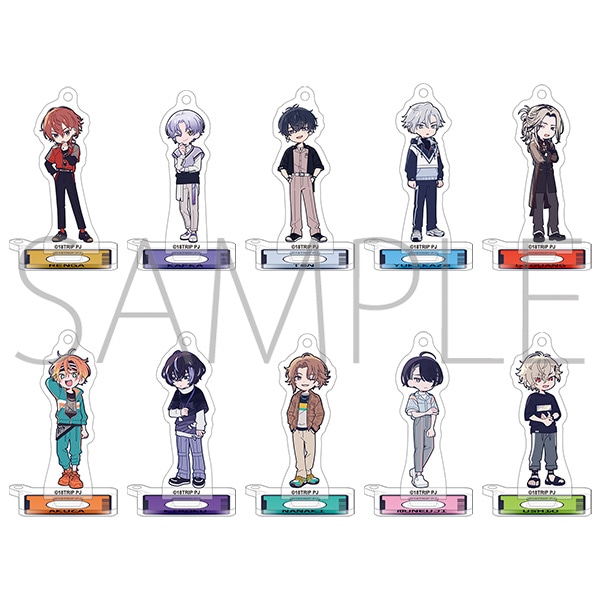 18TRIP スタンド付きアクリルキーホルダーコレクション／旅先レポート