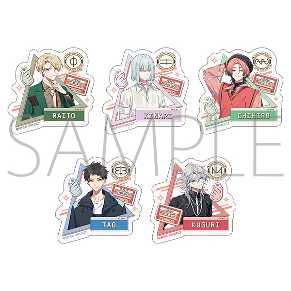 再販分】18TRIP ステッカーセット／夕班: キャラグッズ｜ムービック