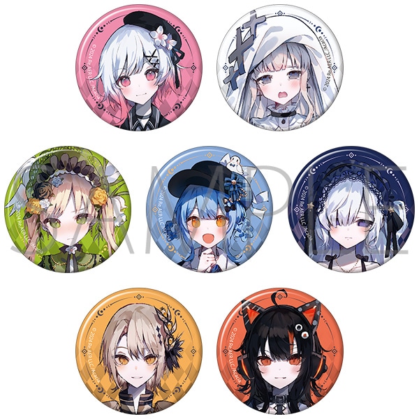 魔法少女ノ魔女裁判 未開封 BOX 缶バッジ アニメイトA まのさば