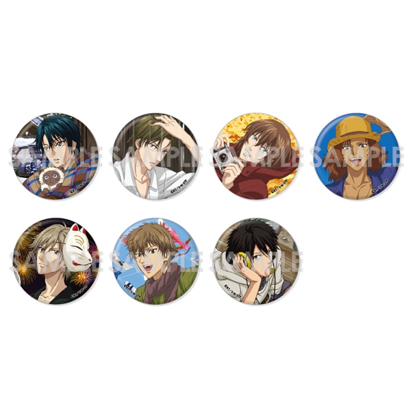 受注生産】新テニスの王子様 くつろぎコレクション缶バッジ ～王子様達
